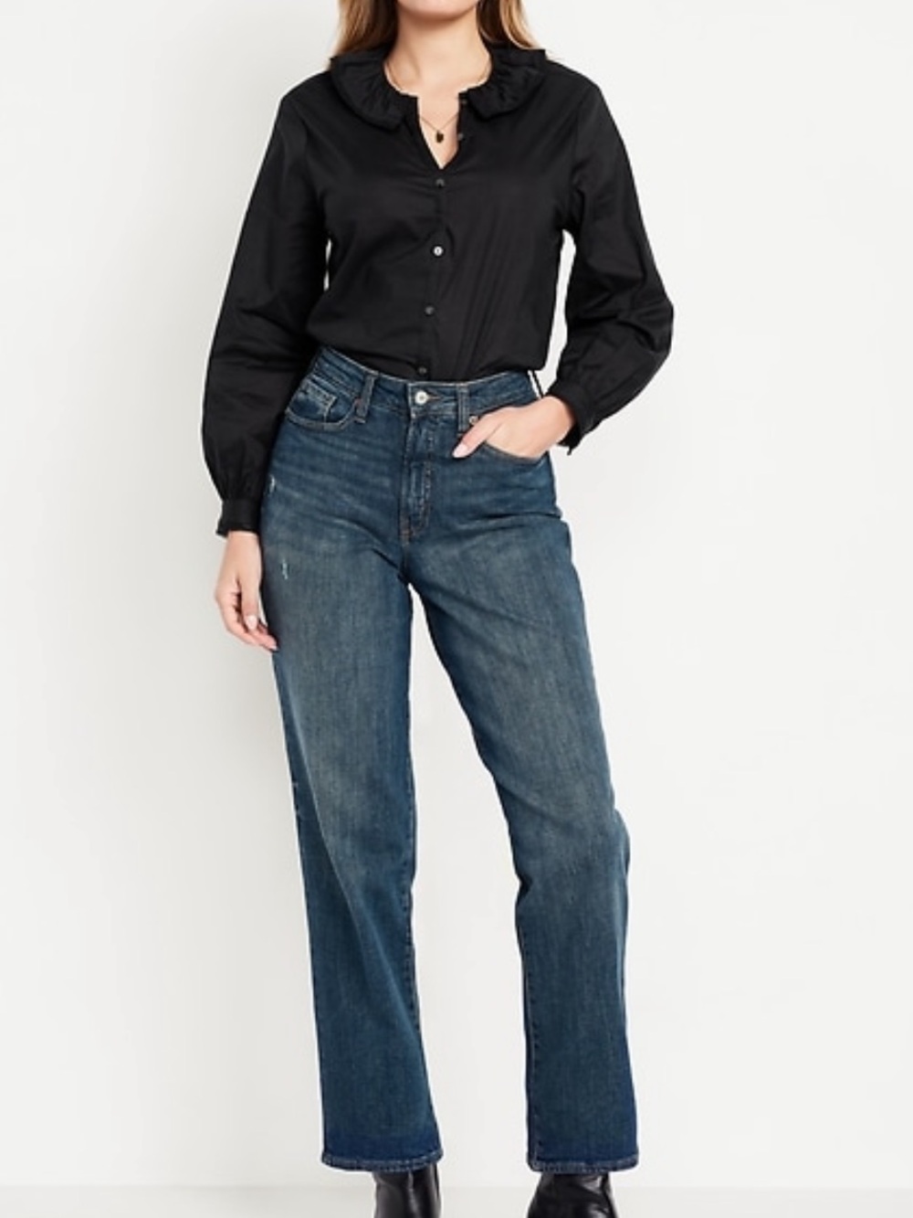 Old Navy Curvy High-Waisted OG Loose Jeans